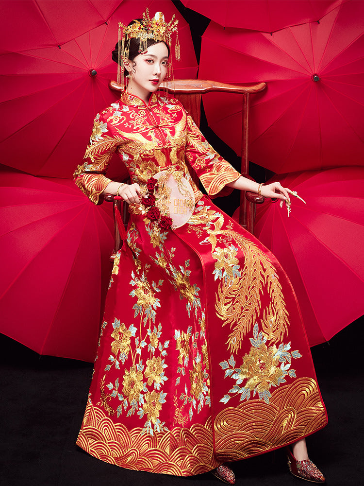Luxury Gold Dragon Phoenix Kua - For Her Wedding Gallery